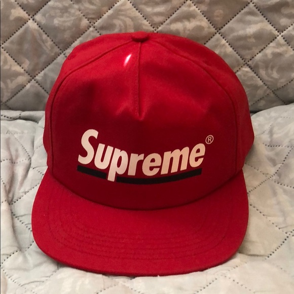 supreme underline hat